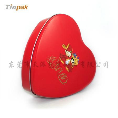 heart shape tin sets for Valentine 4