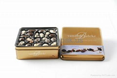 chocolate metal packaging box