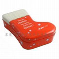 X'mas gift tin box packaging supplier