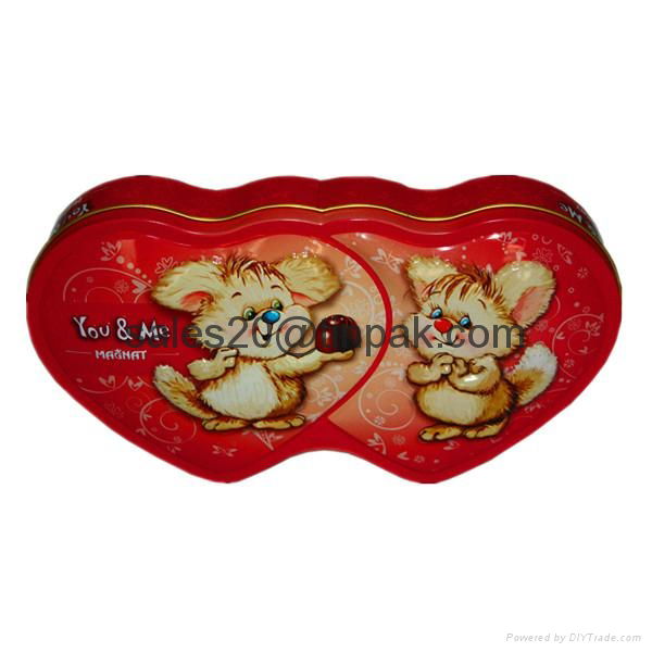 fancy China chocolate tin case packaging 3