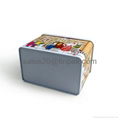 slap-up house shape X'mas money tin box 3