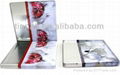 square metal tin cd case  1