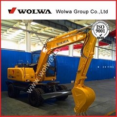 DLS880-9A Chinese wheeled hydraulic excavator loading weight 7200kg