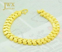 24K gold plated bracelet