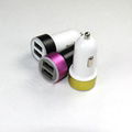 Car Charger with  two USB outputs 2.4A / 3.1A /   5.2A 5