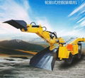  Kaishan hot sale KB8T rubber-tyred mini tractor backhoe loader