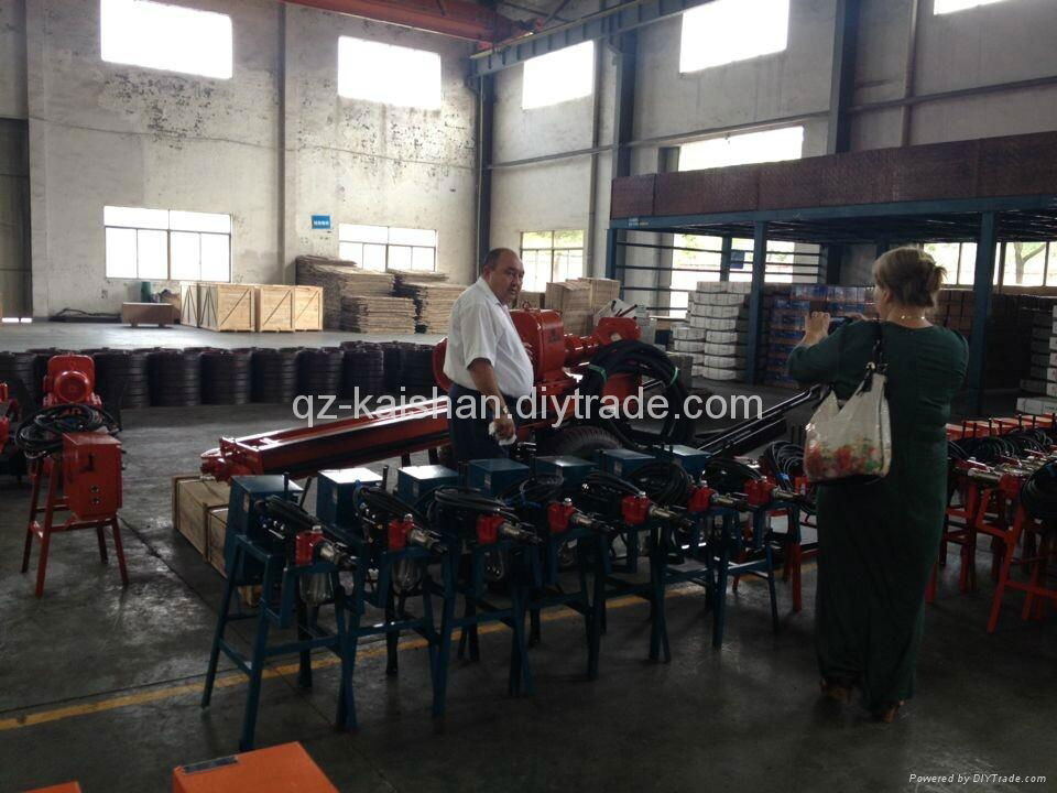 KAISHAN All-Pneumatic type and Electric & Pneumatic type deep hole drilling rig 2