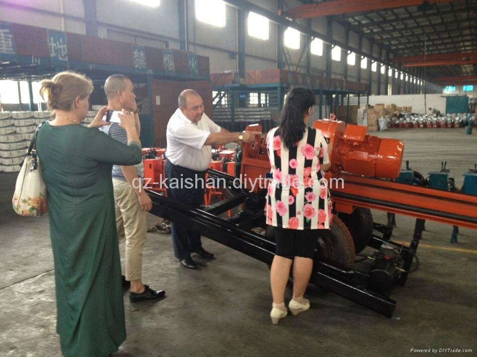 KAISHAN All-Pneumatic type and Electric & Pneumatic type deep hole drilling rig 3