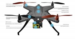 Quadcopter&4K Camera&3-Axis Gimbal drone on stock