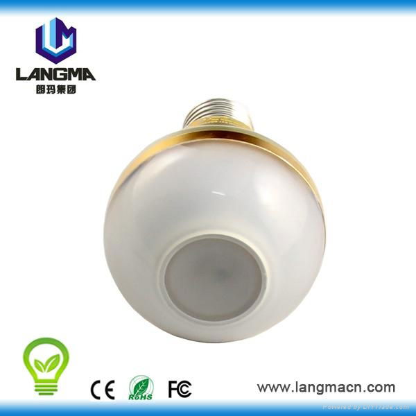 Dimmable dusk to dawn 6w led bulb hallway emergency light