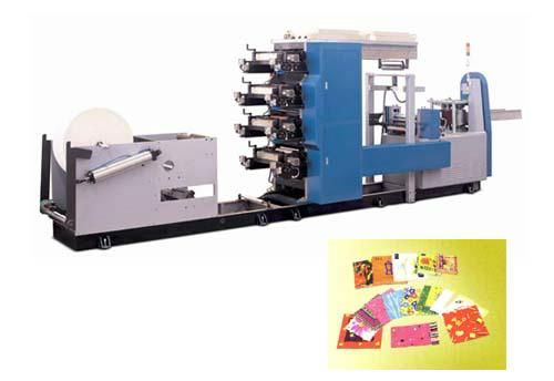 Full-Automatic Multi-colors Napkin Paper Machine