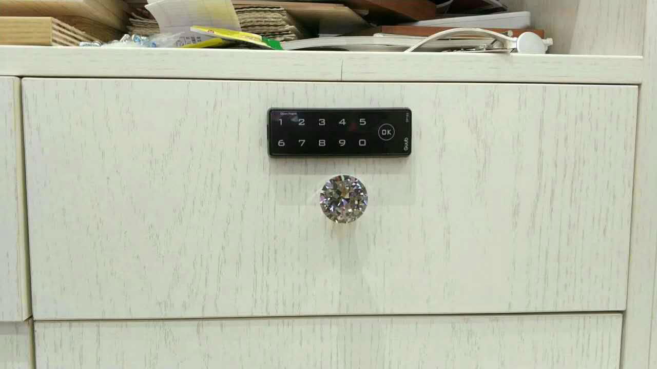 Guub Electronic intelligent password digital lock for wooden cabinet locker 3
