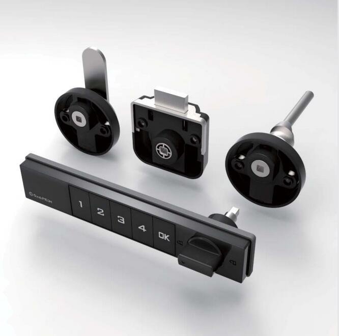 Guub tumbler metal security lock desk drawer locks magnet lock detacher