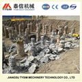 Cutting Round Foundation Concrete Pile KP315A Hydraulic Pile Cutter Cropper 4