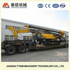 Bore well drilling machine KR125A Hydraulic Rotary Drilling Rig 
