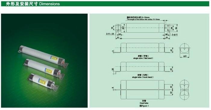H. V HRC Current-Limiting Fuses Type a/B Transformer Protection 3
