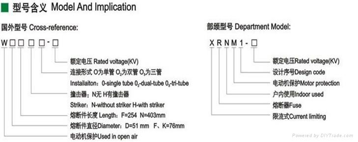 XRNM High Voltage Current Limiting Fuse 3