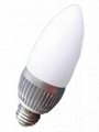 3w dimmable led candle light