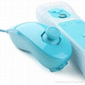 2in1 MotionPlus Remote and Nunchuk Controller for Wii/WiiU Light Blue USD11.50 3