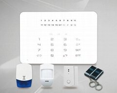 LCD Character Screen alarm system