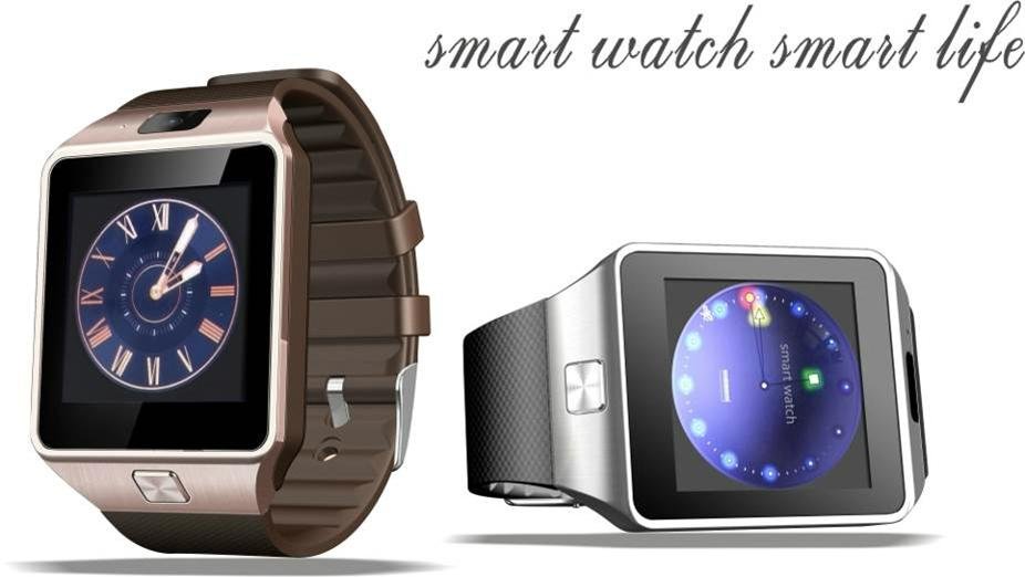 DZ09 android bluetooth sim card smart watch for iPhone samsung