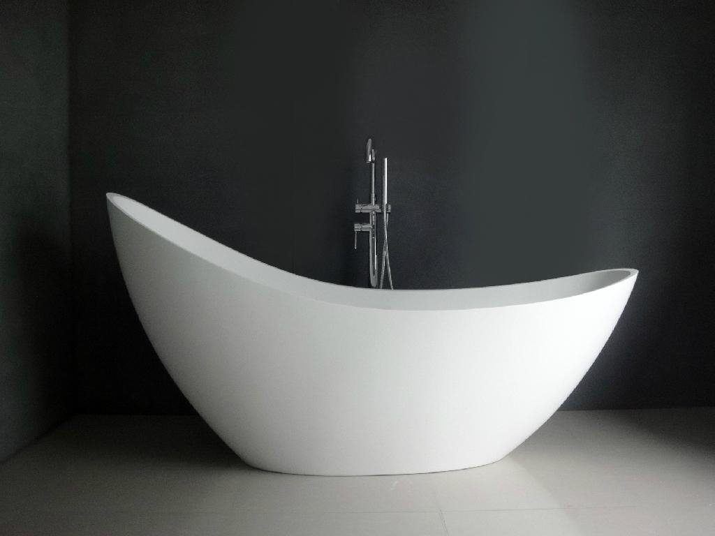 2014 year new design and unique custom made corian bathtub 5