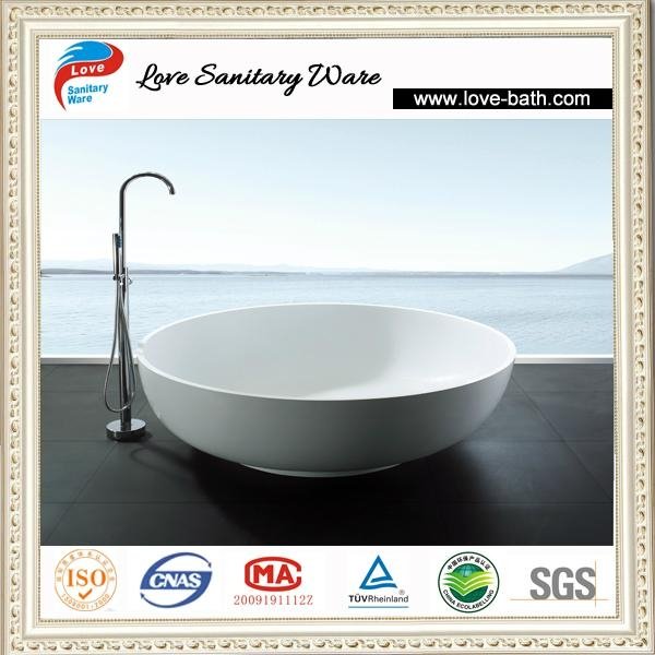 Hot sale popular & High quality solid surface bathtub