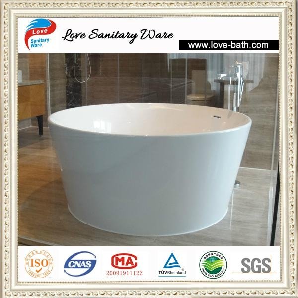 Italy modern Custom made Corian solid surface bathtub
