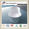 New Design!!!Italia Design composite stone resin bathtub for sale 1