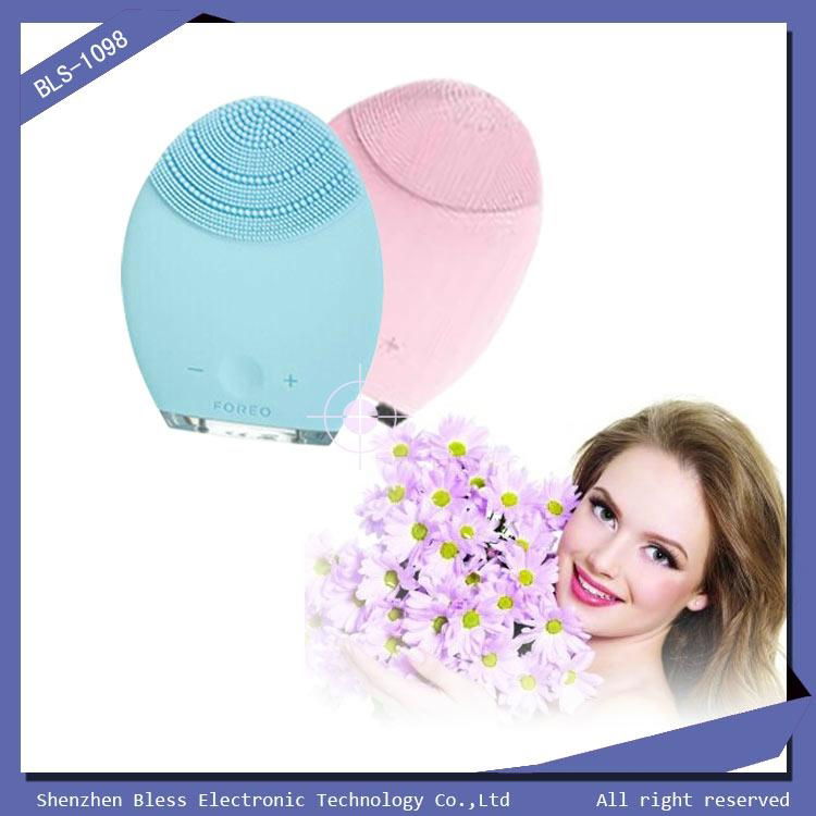 Bless BLS-1098 Deeply Clean Cute Design Silicone Facial Brush 5