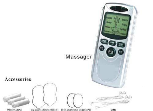 Bless BLS-1010 Whole Body Pulse Intensity Electronic Massager 2