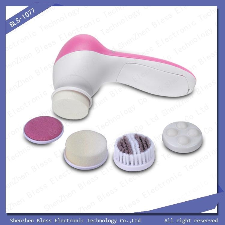 Bless BLS-1077 Changeable 5 in 1 Facial Brush Beauty Personal Care