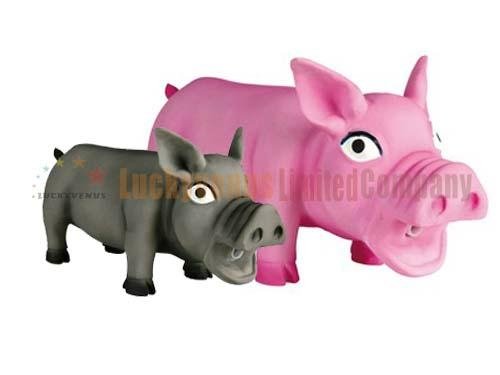 2014 New Lovely Design Latex Toy for Pet Animal Pig 2