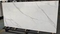 pure white artificial marble slabs