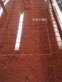 red artificial marble slabs 1