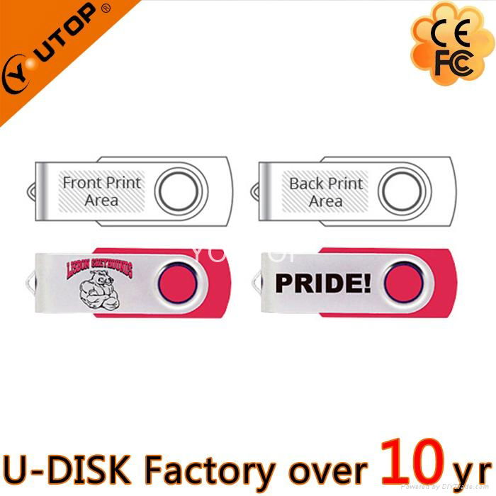 Hot Swivel Pen Drive USB Flash Drive (YT-1201) 4