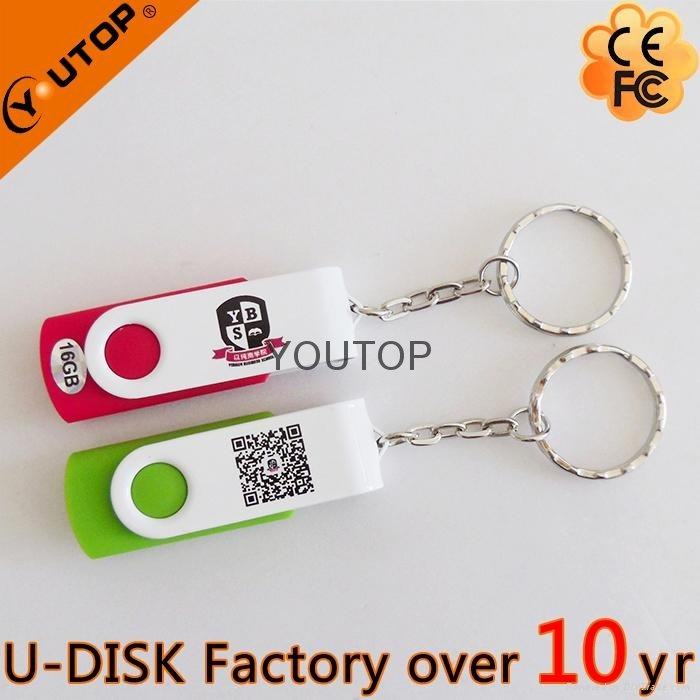 Hot Swivel Pen Drive USB Flash Drive (YT-1201) 2