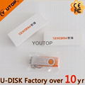 Hot Swivel Pen Drive USB Flash Drive (YT-1201) 5