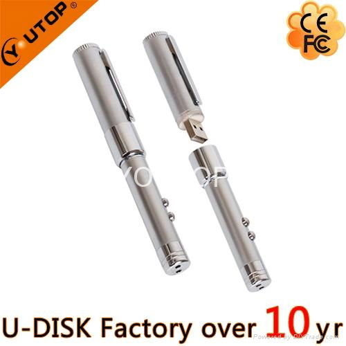 Hot 3 in 1 Executive USB Disk+Light+Laser Pointer (YT-7105) 5