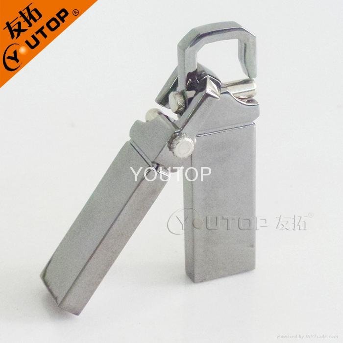 Hot Golden Mini Metal USB Stick Flash Drive (YT-3295-01) 5