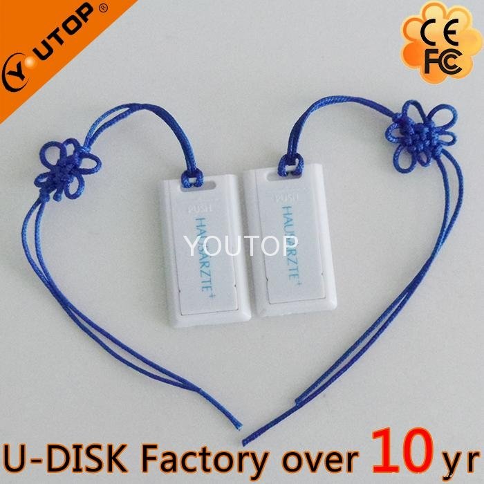 Hot Golden Mini Metal USB Stick Flash Drive (YT-3295-01) 4