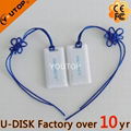 Hot Golden Mini Metal USB Stick Flash Drive (YT-3295-01) 4