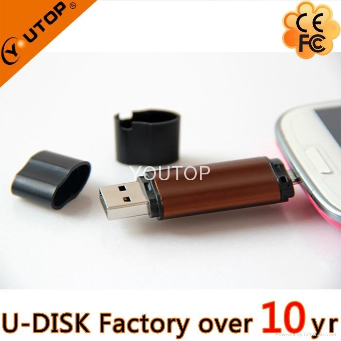 Hot Swivel OTG Mobile Dual USB Flash Memory (YT-1201-02) 4
