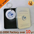 Hot OEM Business Round Card USB Disk (YT-3108) 3