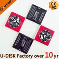 Hot OEM Business Round Card USB Disk (YT-3108) 5