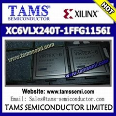 XC6VLX240T-1FFG1156I - XILINX -  IC FPGA 600 I/O 1156FCBGA