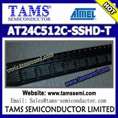 AT24C512C-SSHD-T - ATMEL - I2C-Compatiable (2-wire) Serial EEPROM 512-Kbit