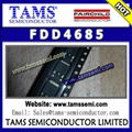 FDD4685 - FAIRCHILD - 40V P-Channel PowerTrench MOSFET -40V -32A 27m ohm 1