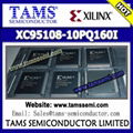 XC95108-10PQ160I - XILINX - IC CPLD