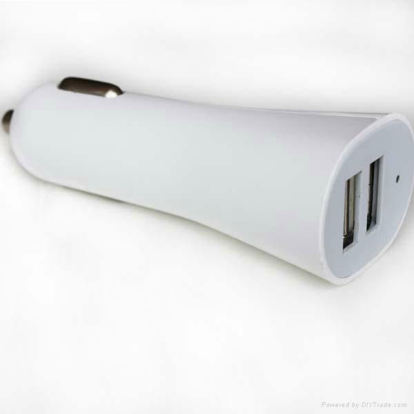 5V 3.1A dual usb car charger for iphone ipad music player 2